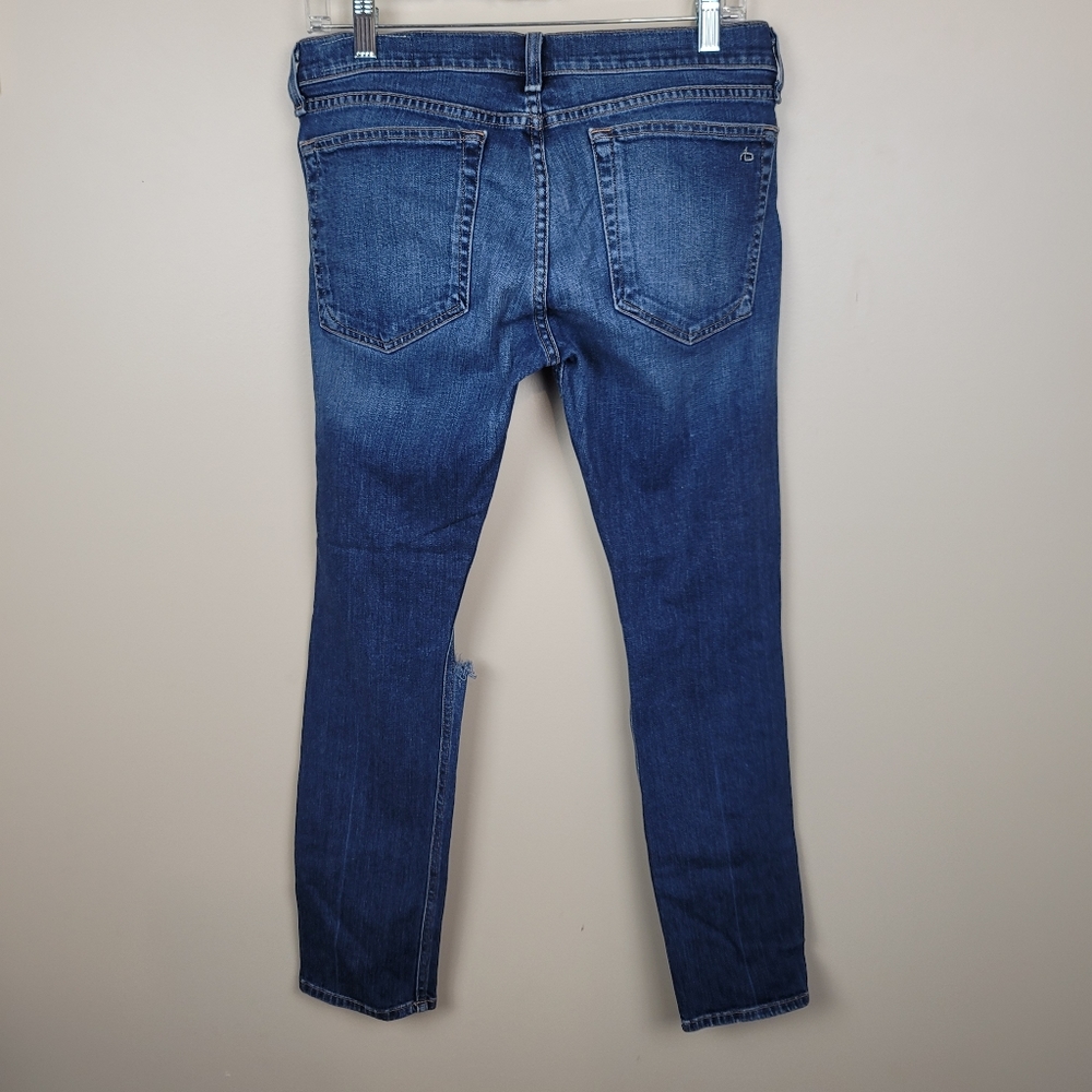 Rag & Bone Tomboy Distressed Jeans size 28 - Picture 7 of 11